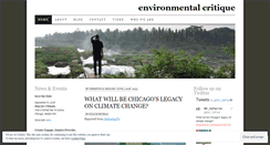 Desktop Screenshot of environmentalcritique.wordpress.com