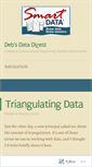 Mobile Screenshot of datadeb.wordpress.com