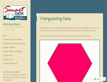 Tablet Screenshot of datadeb.wordpress.com