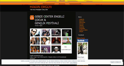Desktop Screenshot of hakanergun.wordpress.com