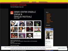 Tablet Screenshot of hakanergun.wordpress.com