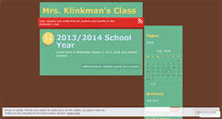 Desktop Screenshot of klinkman.wordpress.com