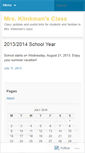 Mobile Screenshot of klinkman.wordpress.com