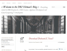 Tablet Screenshot of db2hitman.wordpress.com