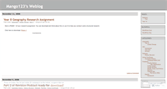 Desktop Screenshot of mango123.wordpress.com