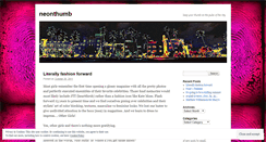 Desktop Screenshot of neonthumb.wordpress.com