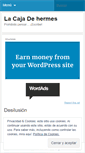 Mobile Screenshot of lacajadehermes.wordpress.com
