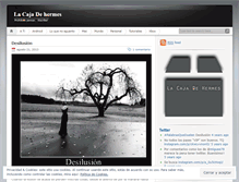Tablet Screenshot of lacajadehermes.wordpress.com
