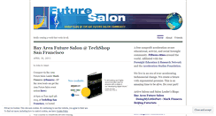 Desktop Screenshot of futuresalon.wordpress.com