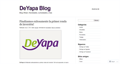 Desktop Screenshot of deyapa.wordpress.com