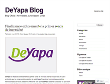Tablet Screenshot of deyapa.wordpress.com