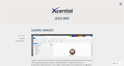 Desktop Screenshot of legixinfo.wordpress.com