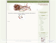 Tablet Screenshot of gracielalescano.wordpress.com