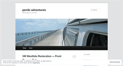 Desktop Screenshot of penikiadventures.wordpress.com