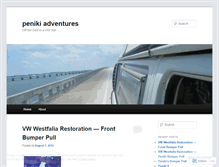 Tablet Screenshot of penikiadventures.wordpress.com
