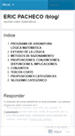 Mobile Screenshot of ericmat.wordpress.com