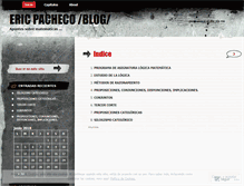 Tablet Screenshot of ericmat.wordpress.com