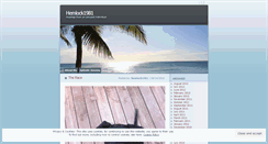 Desktop Screenshot of hemlock1981.wordpress.com