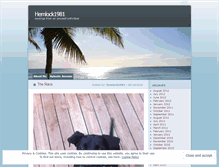 Tablet Screenshot of hemlock1981.wordpress.com