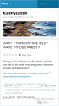 Mobile Screenshot of klaceycastle.wordpress.com