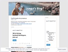Tablet Screenshot of juegui.wordpress.com
