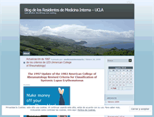 Tablet Screenshot of medicinainternaucla.wordpress.com