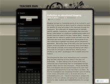 Tablet Screenshot of chuckhershon.wordpress.com