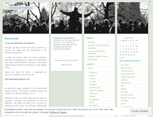 Tablet Screenshot of fabricadepalabras.wordpress.com