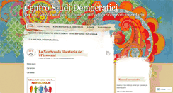 Desktop Screenshot of centrostudiodemocratico.wordpress.com