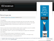 Tablet Screenshot of euxeme.wordpress.com