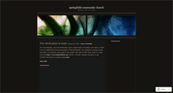 Desktop Screenshot of churchplantchat.wordpress.com