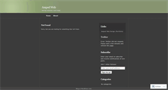 Desktop Screenshot of ampedweb.wordpress.com