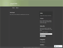 Tablet Screenshot of ampedweb.wordpress.com