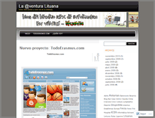 Tablet Screenshot of danienvilnius.wordpress.com
