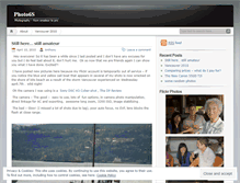Tablet Screenshot of photo6s.wordpress.com