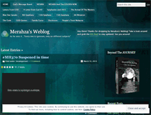 Tablet Screenshot of merahza.wordpress.com