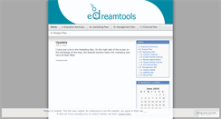Desktop Screenshot of edreamtools.wordpress.com