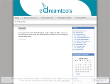 Tablet Screenshot of edreamtools.wordpress.com