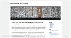 Desktop Screenshot of neinsteinandassociates.wordpress.com