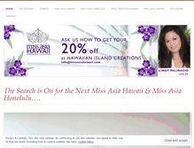 Tablet Screenshot of missasiahawaii.wordpress.com