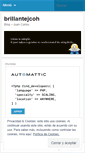 Mobile Screenshot of brillantejcohx.wordpress.com