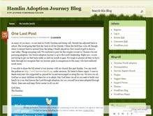 Tablet Screenshot of hamlinadoptionjourney.wordpress.com