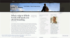 Desktop Screenshot of johntpeters.wordpress.com