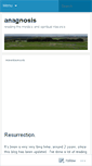 Mobile Screenshot of anagnosis.wordpress.com
