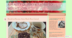 Desktop Screenshot of beautyqueenweightloss.wordpress.com