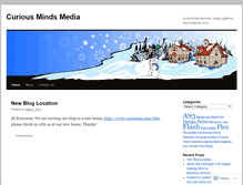Tablet Screenshot of curiousmindsmedia.wordpress.com