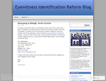 Tablet Screenshot of eyeid.wordpress.com