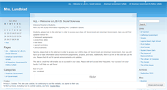 Desktop Screenshot of jlundbladlbhs.wordpress.com