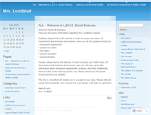 Tablet Screenshot of jlundbladlbhs.wordpress.com