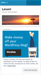 Mobile Screenshot of lesaniblog.wordpress.com